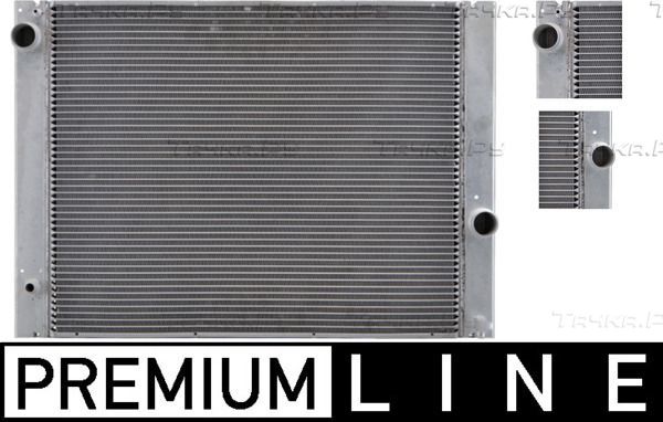 Радиатор охлаждения двигателя Mahle Premium для BMW 6 II (E63/E64) 2004-2010. Артикул CR 580 000P