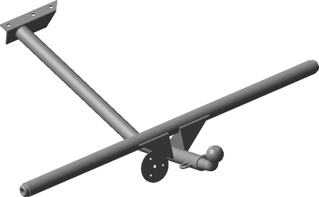 Фаркоп AvtoS (сварной) для ВАЗ 2104 1984-2012. Артикул VAZ-54