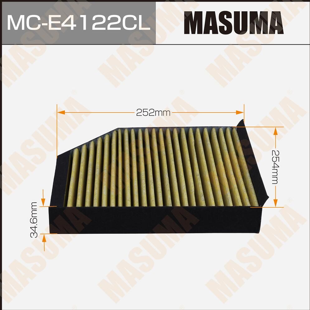 Салонный фильтр Masuma. Артикул MC-E4122CL
