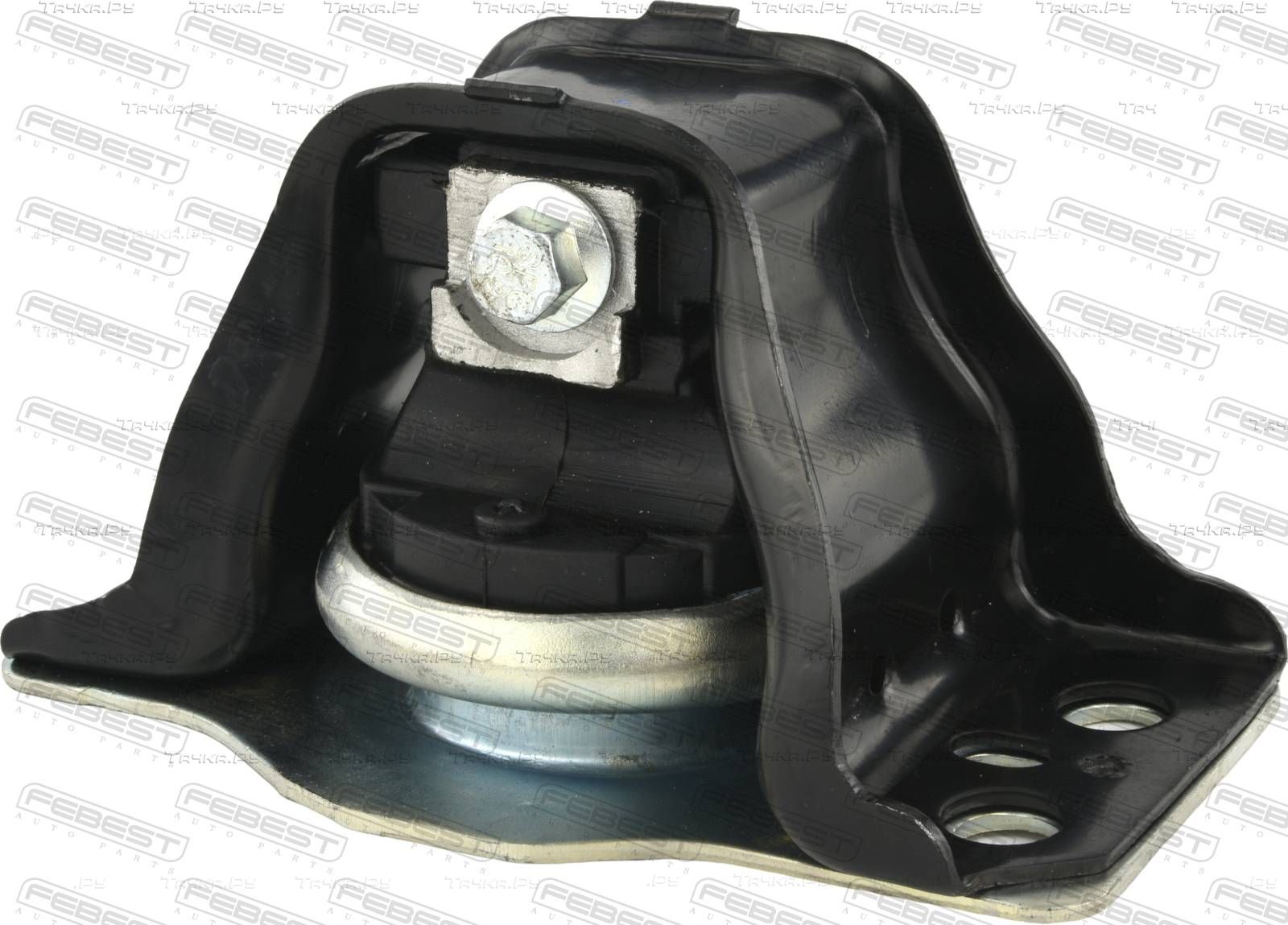 Подушка (опора) двигателя Febest правая для Renault Grand Scenic II 2004-2009. Артикул RNM-SANRH