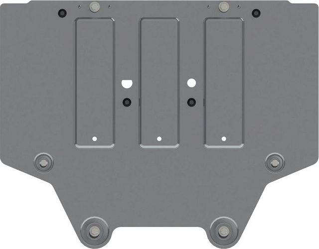 Защита алюминиевая Шериф (4 мм) для КПП Audi A5 2017-2026. Артикул 02.3058