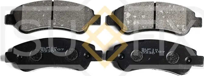 Колодки тормозные дисковые | зад прав/лев | (Sufix). Артикул SX-1107