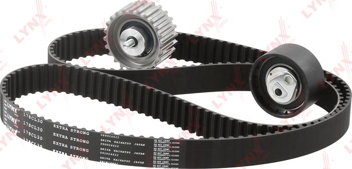 Ремень ГРМ с роликами (комплект) LYNXauto. Артикул PK-1098