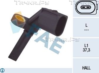 Датчик ABS FAE передний правый для Audi A6 IV (C7) 2010-2018. Артикул 78061