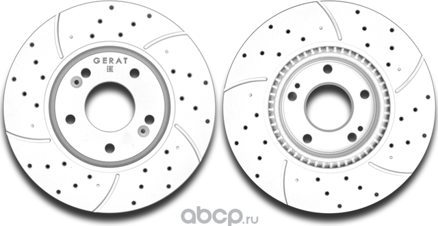Тормозной диск Gerat DSK-F101P (передний) Platinum Gerat. Артикул DSKF101P
