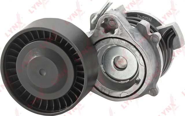 Натяжной ролик (натяжитель) приводного клинового зубчатого ремня LYNXauto. Артикул PT-3006