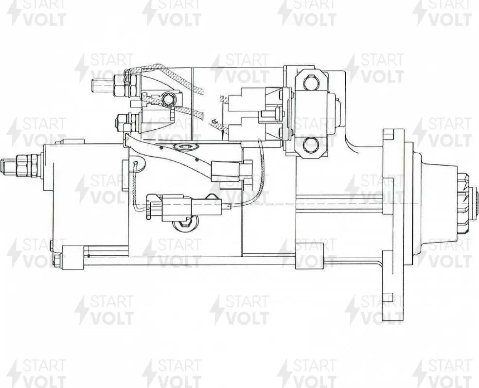 Стартер StartVOLT. Артикул LSt 1098