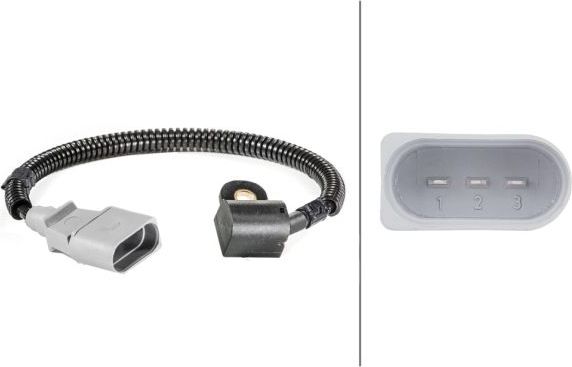 Датчик положения распредвала Hella. Артикул 6PU 009 121-901