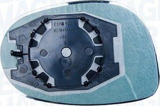 Зеркальное стекло бокового зеркала Magneti Marelli правое для Fiat Idea 2003-2016. Артикул 182209100300
