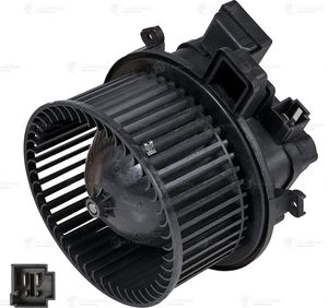 Вентилятор, мотор печки (отопителя) салона Luzar для Audi Q8 I 2018-2025. Артикул LFh 1819