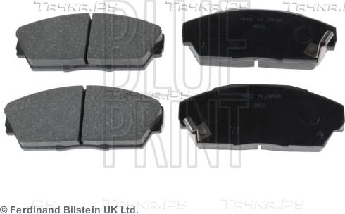 Тормозные колодки Blue Print передние для Honda CR-X II 1989-1992. Артикул ADH24227