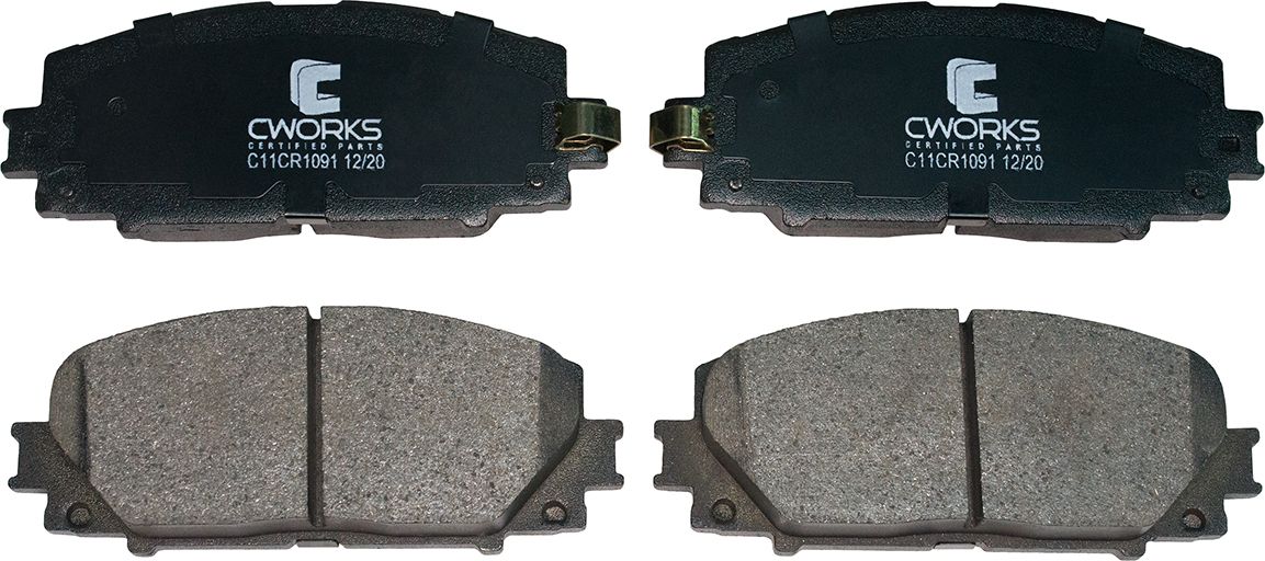 Тормозные колодки Cworks. Артикул C11CR1091