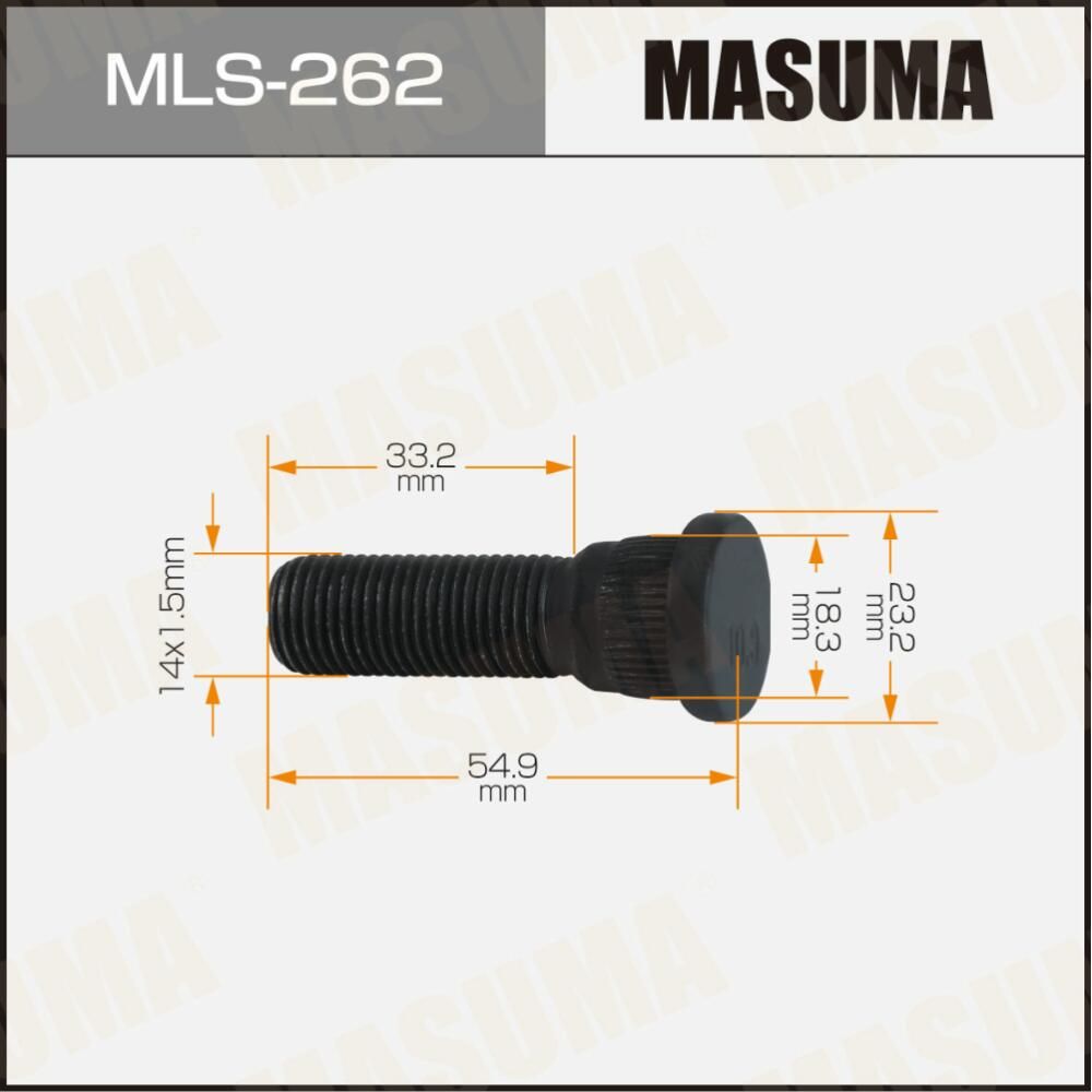 Шпилька MASUMA Masuma. Артикул MLS262