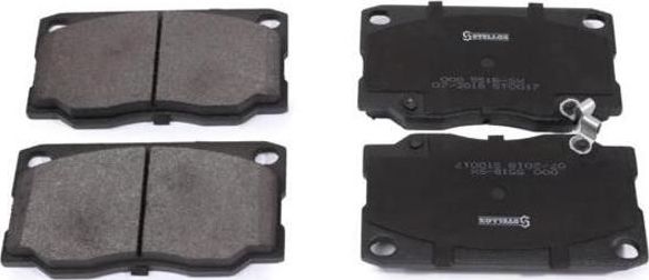 Тормозные колодки Stellox. Артикул 000 551B-SX