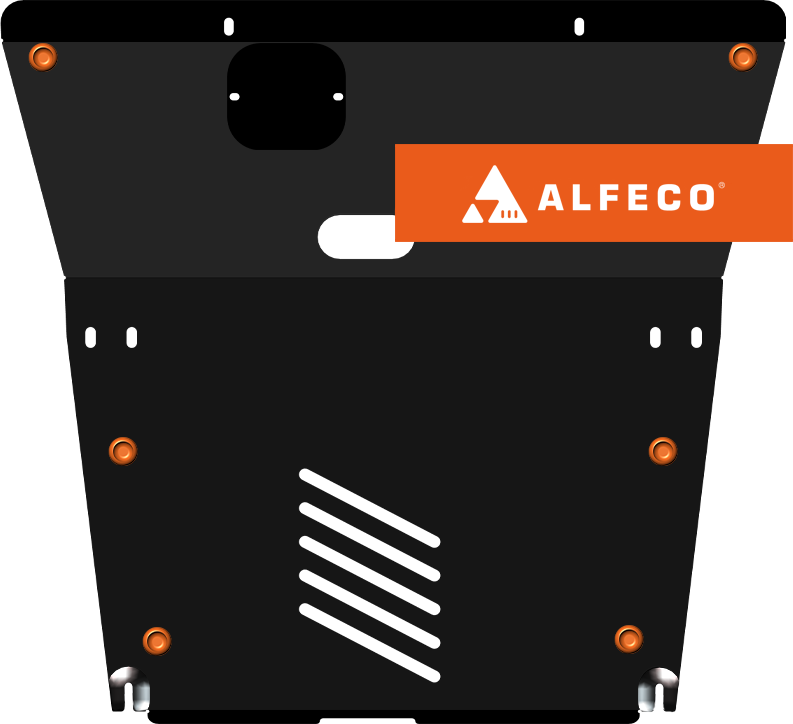 Защита Alfeco для картера и МКПП Jaguar X-Type 2001-2009. Артикул ALF.44.02
