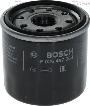 Масляный фильтр Bosch для Toyota Highlander IV (U70) 2019-2026. Артикул F 026 407 364