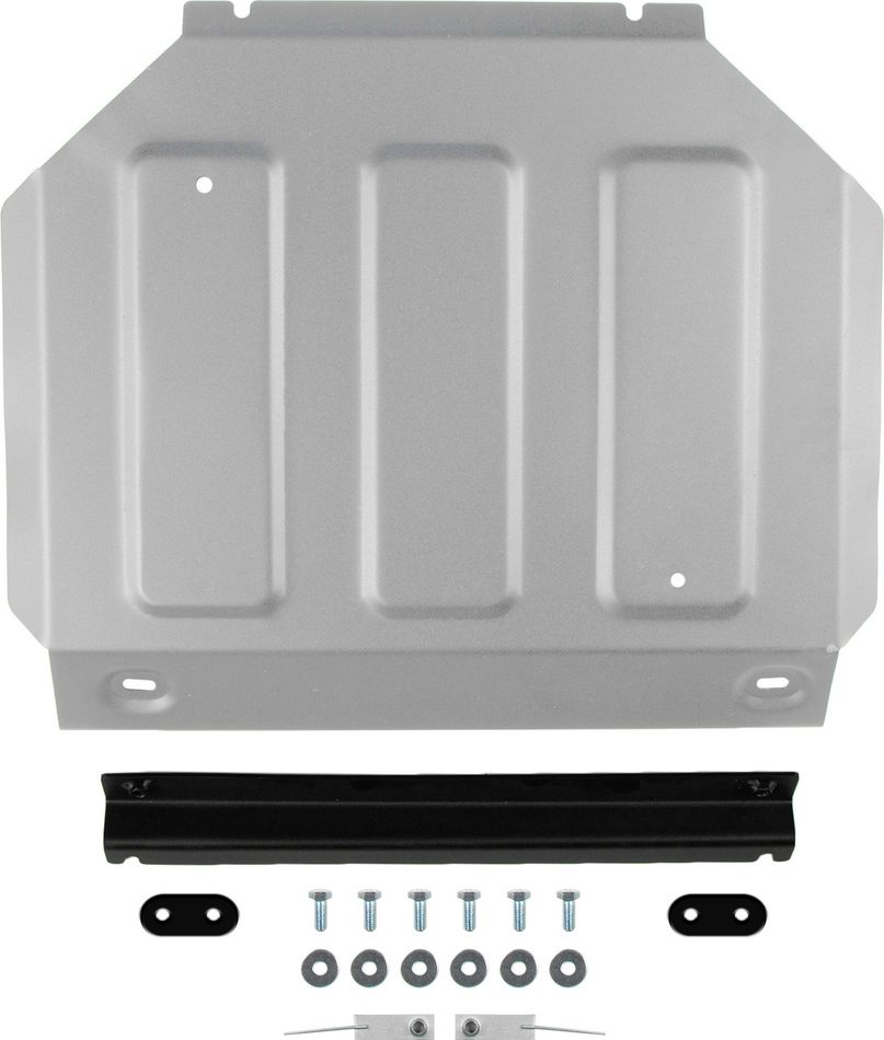 Защита Rival для радиатора JAC T9 АКПП 4WD 2024-2026. Артикул 333.9216.1