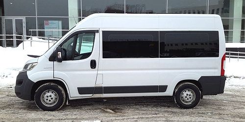Дефлекторы Cobra Tuning для окон Fiat Ducato III рестайлинг 2014-2026. Артикул F22114