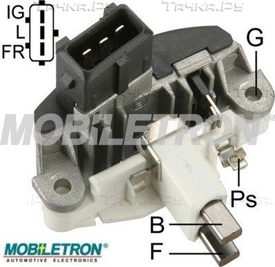 Реле-регулятор напряжения генератора Mobiletron для BMW 3 IV (E46) 1998-2007. Артикул VR-B238
