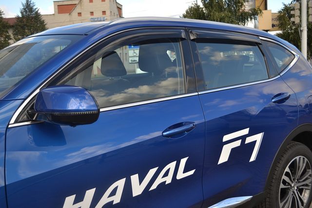 Дефлекторы SIM для окон Haval F7 2019-2026. Артикул SHAVF71932