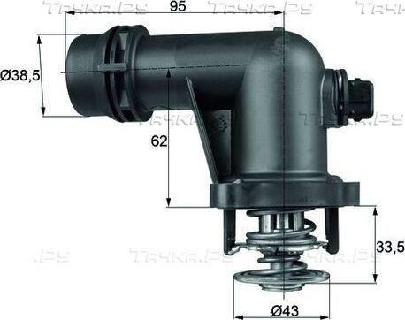 Термостат Mahle Behr. Артикул TM 15 105