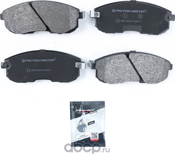 Колодки тормозные дисковые передние Nissan Maxima II/III/Cube III/Juke/Teana/II (Frictionmaster). Артикул MKD815