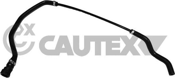 Патрубок радиатора (системы охлаждения) Cautex для BMW X1 I (E84) 2010-2015. Артикул 757054