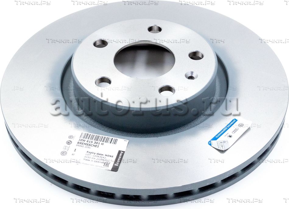Тормозной диск VAG передний для SEAT Leon III 2012-2026. Артикул JZW615301H