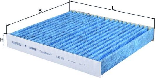 Салонный фильтр Mahle CareMetix®. Артикул LAO 119