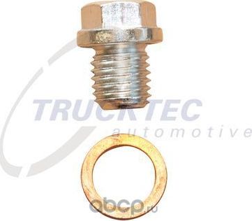 Сливная пробка масляного поддона двигателя Trucktec Automotive. Артикул 02.43.117