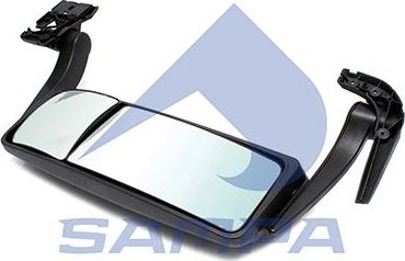 Зеркало боковое Sampa для MAN TGS 2007-2026. Артикул 022.136