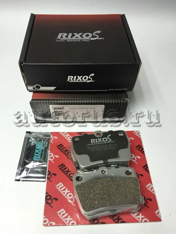 Колодки тормозные дисковые, комплект (Rixos). Артикул MD2188MS