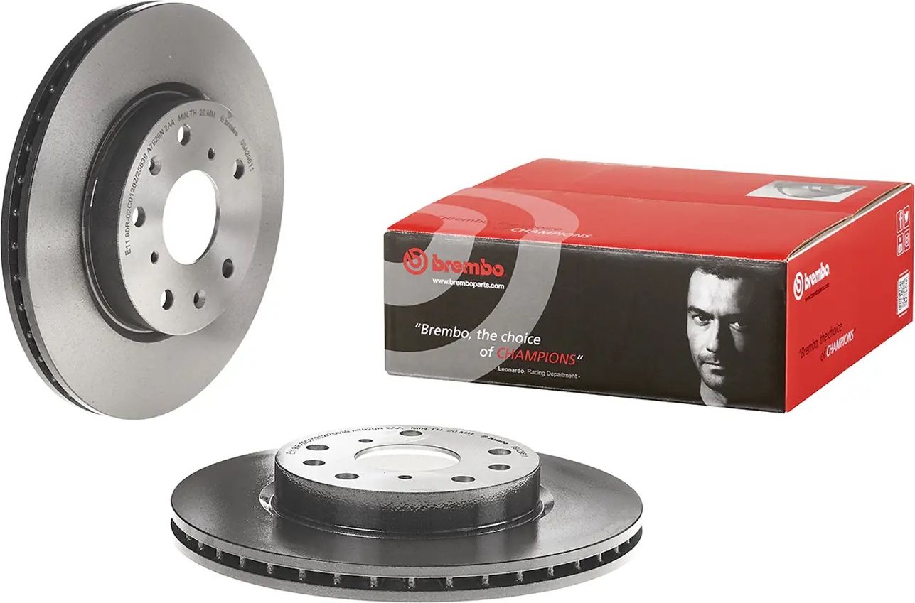 Тормозной диск Brembo PRIME LINE - UV Coated. Артикул 09.A296.11
