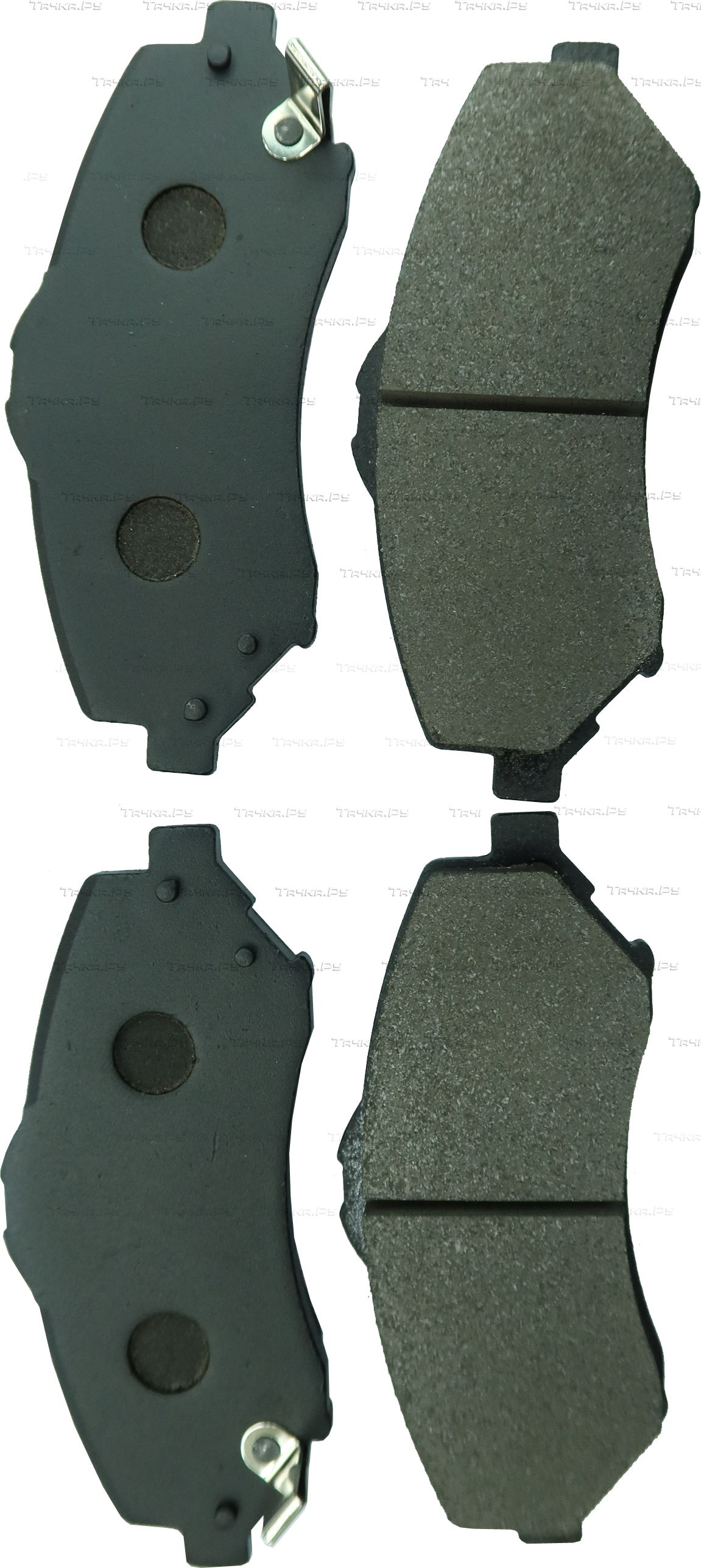 Тормозные колодки CTR передние для Chrysler Grand Voyager V 2007-2026. Артикул GK0121
