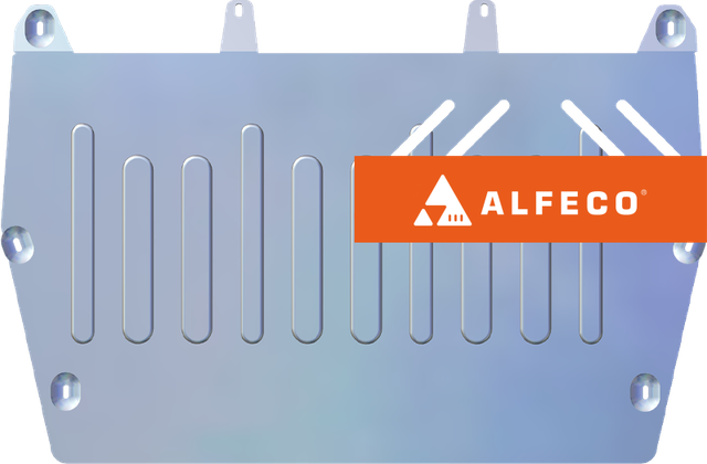 Защита алюминиевая Alfeco для картера и КПП Changan CS95 2017-2026. Артикул ALF.57.13al