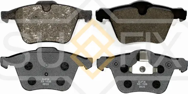 Колодки тормозные передние (Sufix). Артикул SX1506