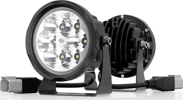 Светодиодная фара комбинированного света Aurora 102 мм 60W (комплект 2 шт). Артикул ALO-R-4-C24T3