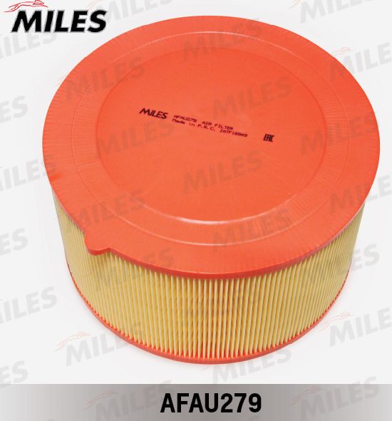 Воздушный фильтр Miles. Артикул AFAU279