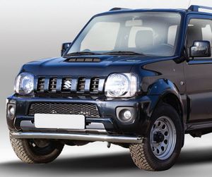 Защита Союз-96 переднего бампера d60 (труба) для Suzuki Jimny III 2012-2018. Артикул SUJM.48.1869