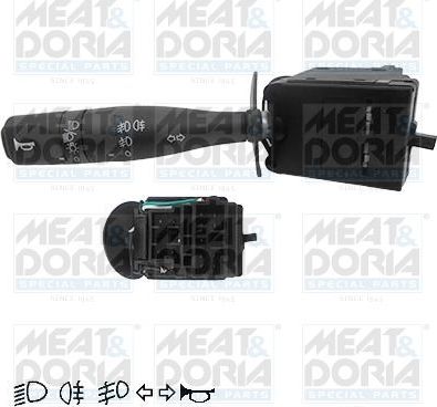 Подрулевой переключатель Meat & Doria для Fiat Scudo I 1996-2006. Артикул 23039
