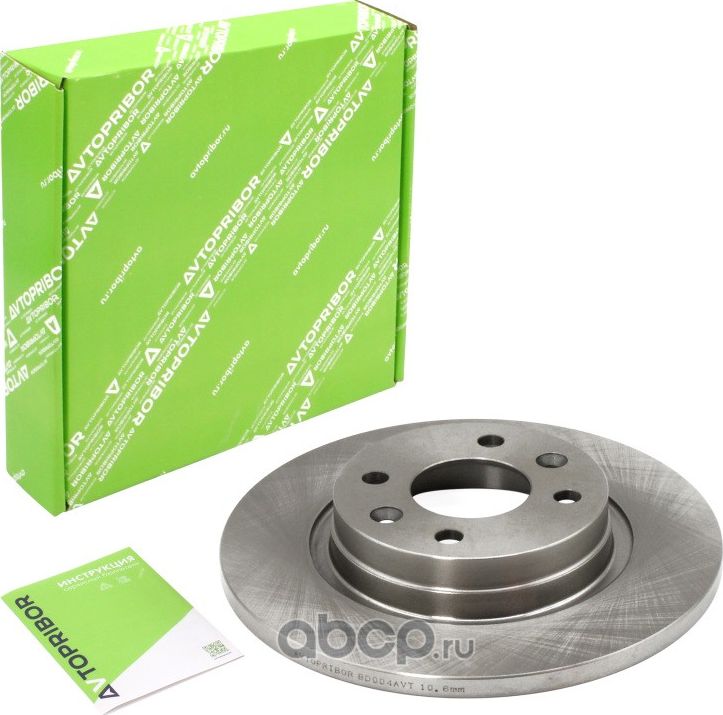 Диск тормозной передний Renault Logan (04-) (Автоприбор). Артикул BD004AVT