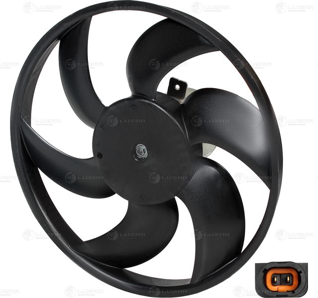 Вентилятор радиатора двигателя Luzar для Renault Logan I 2004-2015. Артикул LFc 0952