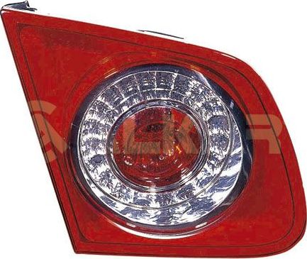 Фонарь задний Alkar левый для Volkswagen Jetta V 2004-2010. Артикул 2221117