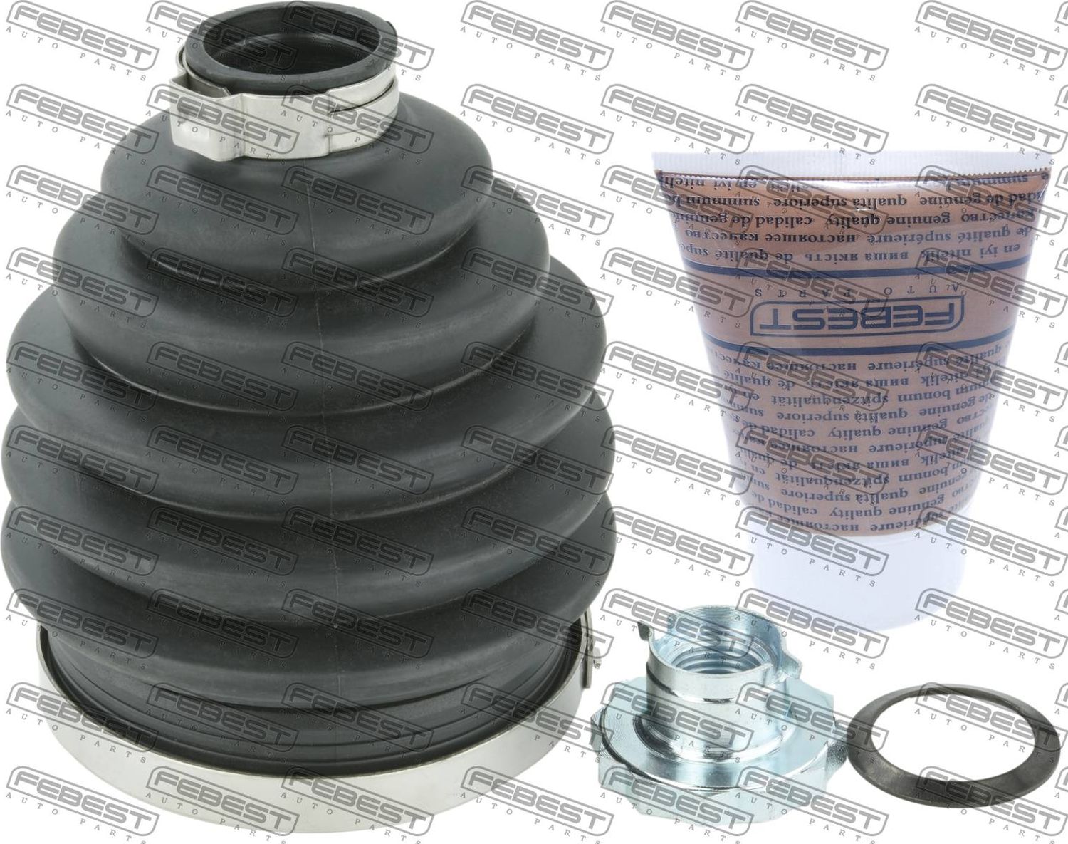 Пыльник ШРУСа наружный Febest (поливинилхлорида). Артикул 2317P-9N5