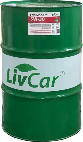 LIVCAR ENGINE OIL EURO 5W30 ACEA C2/3 API SN/CF (200л) Livcar. Артикул LC7110530200