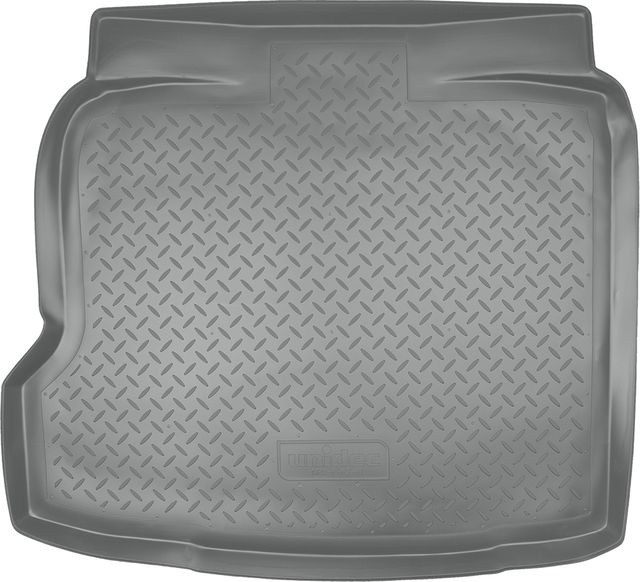 Коврик Норпласт для багажника Opel Vectra C седан, хетчбэк 2002-2008 СЕРЫЙ. Артикул NPL-P-63-81-G