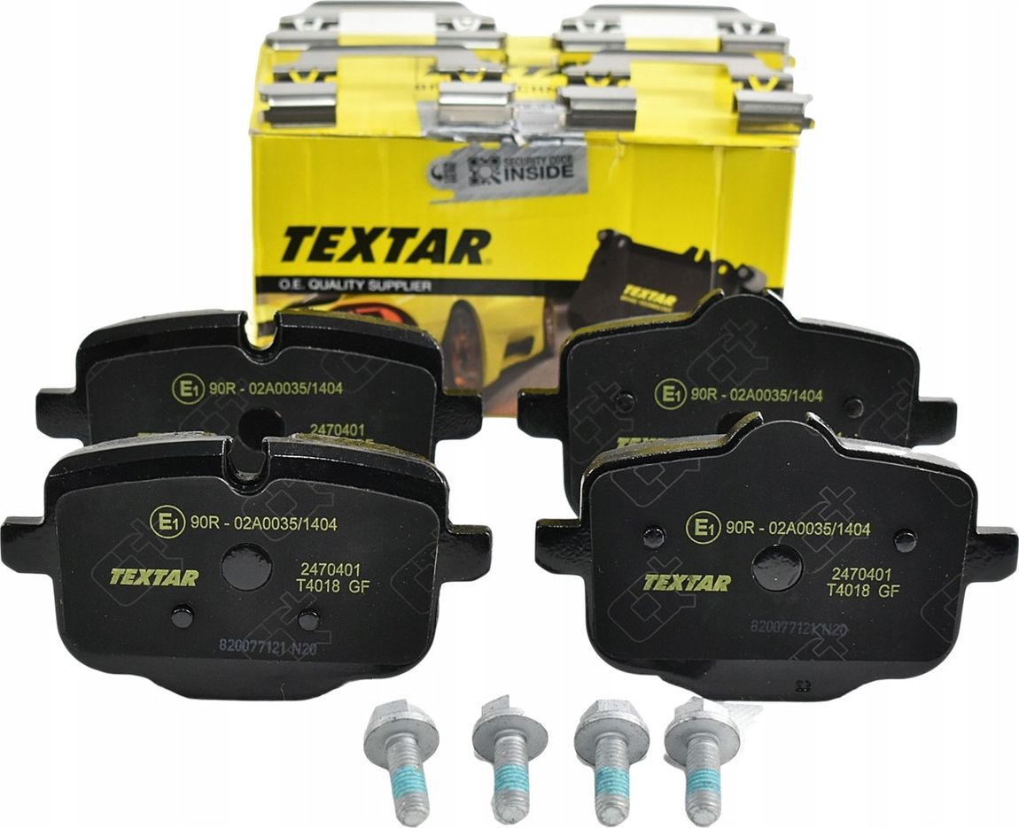 Тормозные колодки Textar Q+. Артикул 2470401