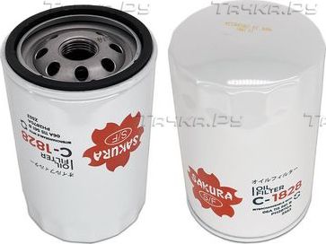 Масляный фильтр Sakura для SEAT Toledo III 2004-2009. Артикул C-1828