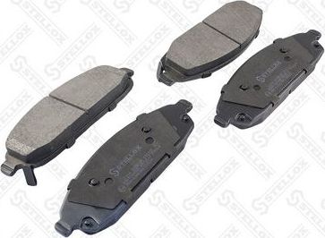 Тормозные колодки Stellox передние для Jeep Commander XK, XH 2005-2010. Артикул 1184 002B-SX