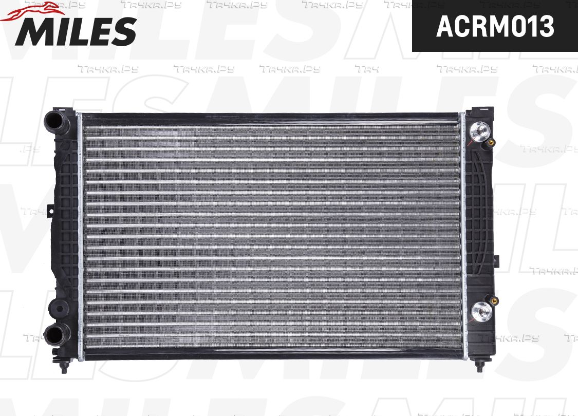 Радиатор охлаждения двигателя Miles (алюминий) для Volkswagen Passat B5 1996-2005. Артикул ACRM013